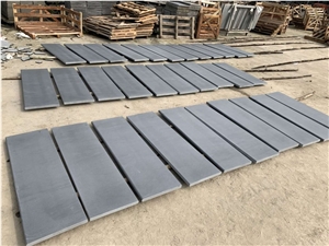 Black Grey Basalt Lava Stone Tile
