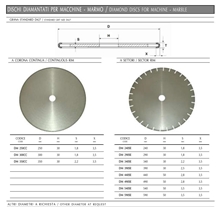 Diamond Saw Blade For Marble- Cutting Discs