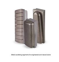 Metal Oscillating Segments For Engineered And Natural Stone Polishing