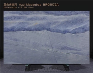 Brazil Azul Macaubas Quartzite Slab & Bathroom Tile
