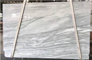 Clouds White Marble Polished Tiles & Slabs