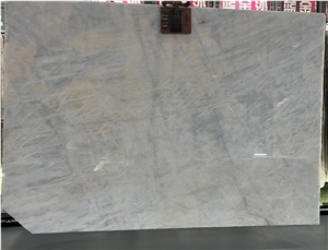 Custom Modern Natural White Quartzite Stone Flooring Design