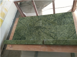 Green Rain Forest Green Marble Tiles & Slabs