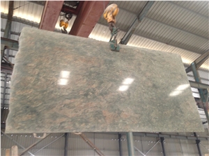 Nature Green Granite Stone Floor Tiles With Wholesale Price
