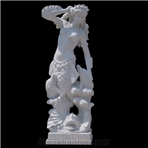White Marble Life Size Female Statue Greek Figure Sculpture