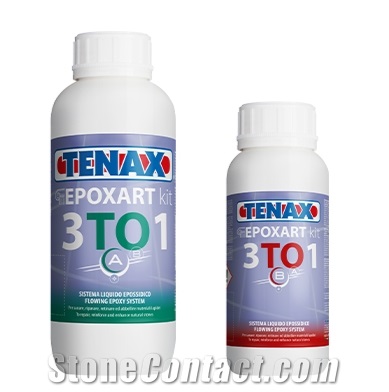 EPOXART KIT 3TO1 EPOXY SYSTEM KIT 3:1 FOR RESINING, NETTING AND REPAIRING