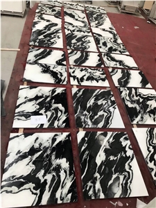 Chinese Panda White Marble Floor And Wall Tiles Cut To Size