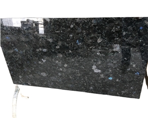 Polished Arctic Blue Labradorit Volga Sparkle Star Granite