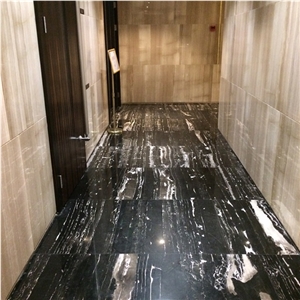 Polished Silver White Dragon Marble Flooring Tiles