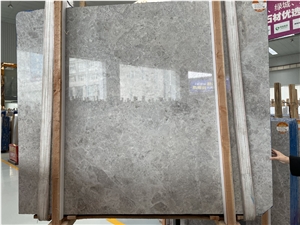 1.8Cm  Thickness DORA Grey Cloud Grey Marble Slabs