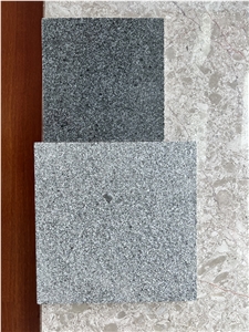 2022 Dark Gray Shandong G654 Polished Flamed Tiles Slabs