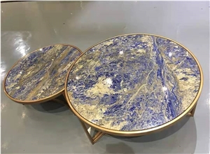 Blue Azul Bahia Granite Single Double Vanitytop Tabletop