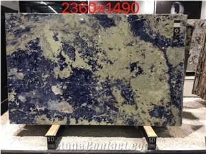 Blue Sodalite Granite Slab