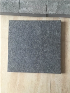 Mongolia Black Granite Flamed Polish Exterior Interior Tiles