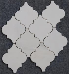 Popular Lantern Mosaic In White Marbe Stone