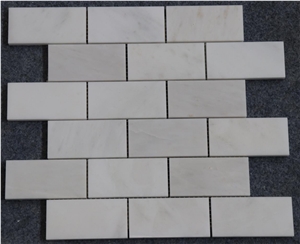 Premium Quality White Marble Wall Mosaic Tile