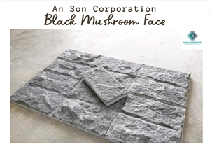 Special Promotion Black Mushroom Face Wall Panel