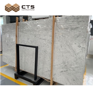 Bianco Carrara White Tiles Slabs Floor Kitchen Wall Marble