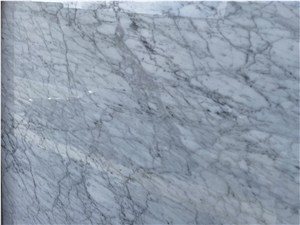 Blanco Carrara White Marble Polished Slabs