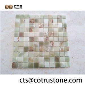 Mosaic Green Onxy Tiles