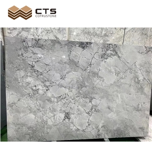 Residential Flooring Construction Calacatta Grey Marble