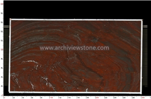 Magma Iron Red Granite Slabs