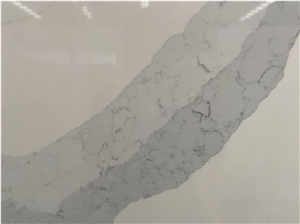 Solid Surface Slabs With Blue Grey Mountain Veins