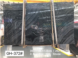 Cheap Polished Natural  Black Marble Tile For Wall