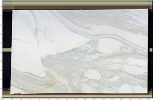 Free Sample 100% Natural Stone Calacatta White Marble Slabs