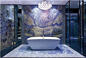 Luxury Brazil Blue Sodalite Granite