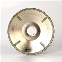 Electroplated Saw Blade With Side Protection