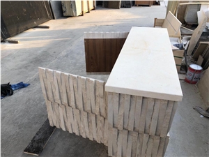 Natural Stone Reception Table