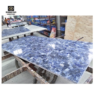Sodalite Blue Semiprecious Stone,Jasper Tiles