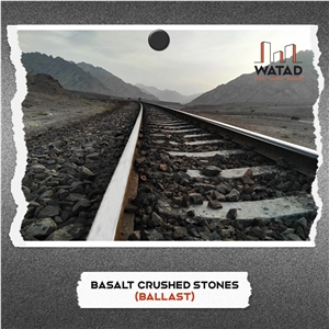 Jordan Basalt Crushed Stones (Ballast)