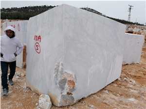 Mugla White Marble Blocks, Turkish Carrara White Marble Blocks