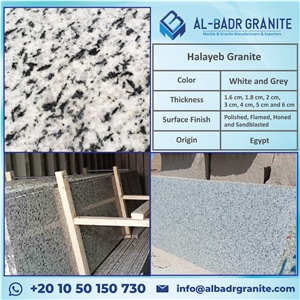 Bianco Halayeb Granite - Egyptian White Granite