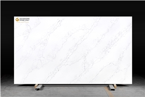 Carrara Classic Bianco – Veins Quartz Slabs GSV – 8108