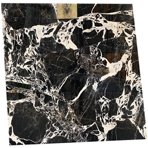 High Quality French Black Marble Noir Grand Antique Slabs