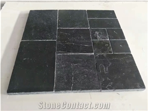 Black Limestone Versailles Pattern,Wall Tile Floor Tile Wall Cladding