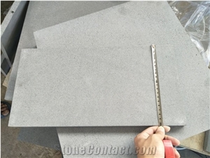 Chinese Light Grey Basalt Tiles Sawn Cut