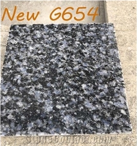 New G654 Snow Flake Grey China Impala Black Granite