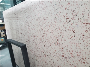 Pink Terrazzo High Quality Slab Tile