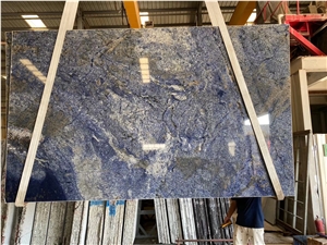 Azul Bahia High Quality Polished Blue Granite Slab
