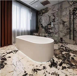 Brazil High Quality Pandora White Granite Slab Tile