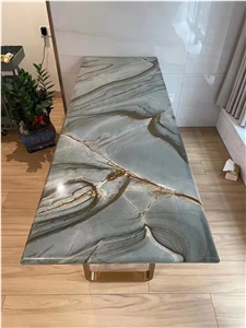 High Quality Blue Roma Quartzite Kitchen Countertop