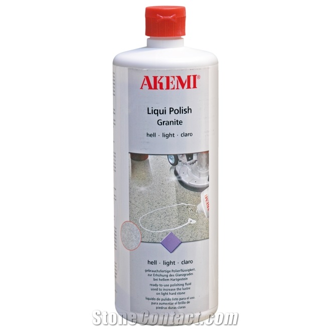 Akemi Liqui Polish Granite Light 1,0 L Polishing Chemicals