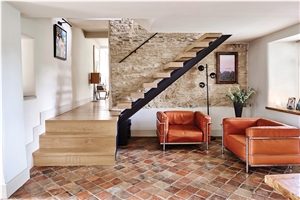 Antique Burgundy Terracotta Floor Tiles,Reclaimed Terracotta