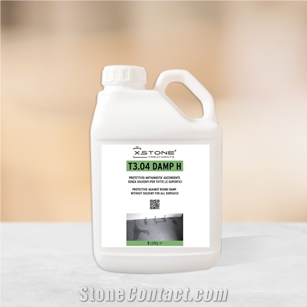 T3.04 DAMP H Protective Sealer Against Rising Damp Without Solvent For All Surfaces