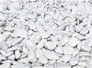 Ocean White Marble Pebbles