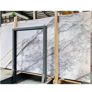 Turkey Milas Lilac Marble Slabs Lilac White Marble